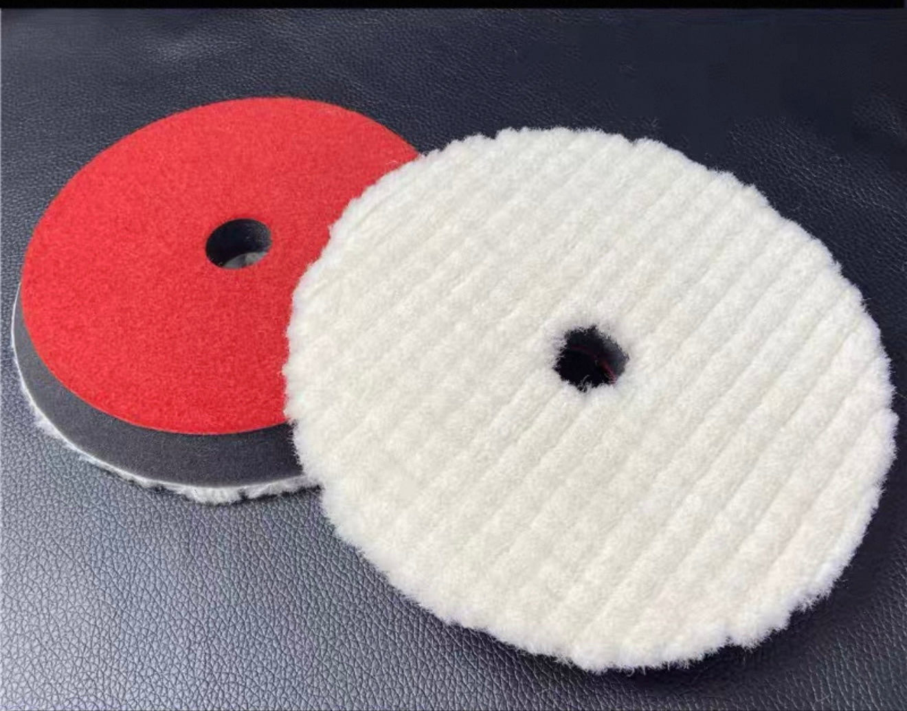 GCW Wool Polishing Pad 5 Inch Car Buffing Pad Wool Pad For Polisher Machine