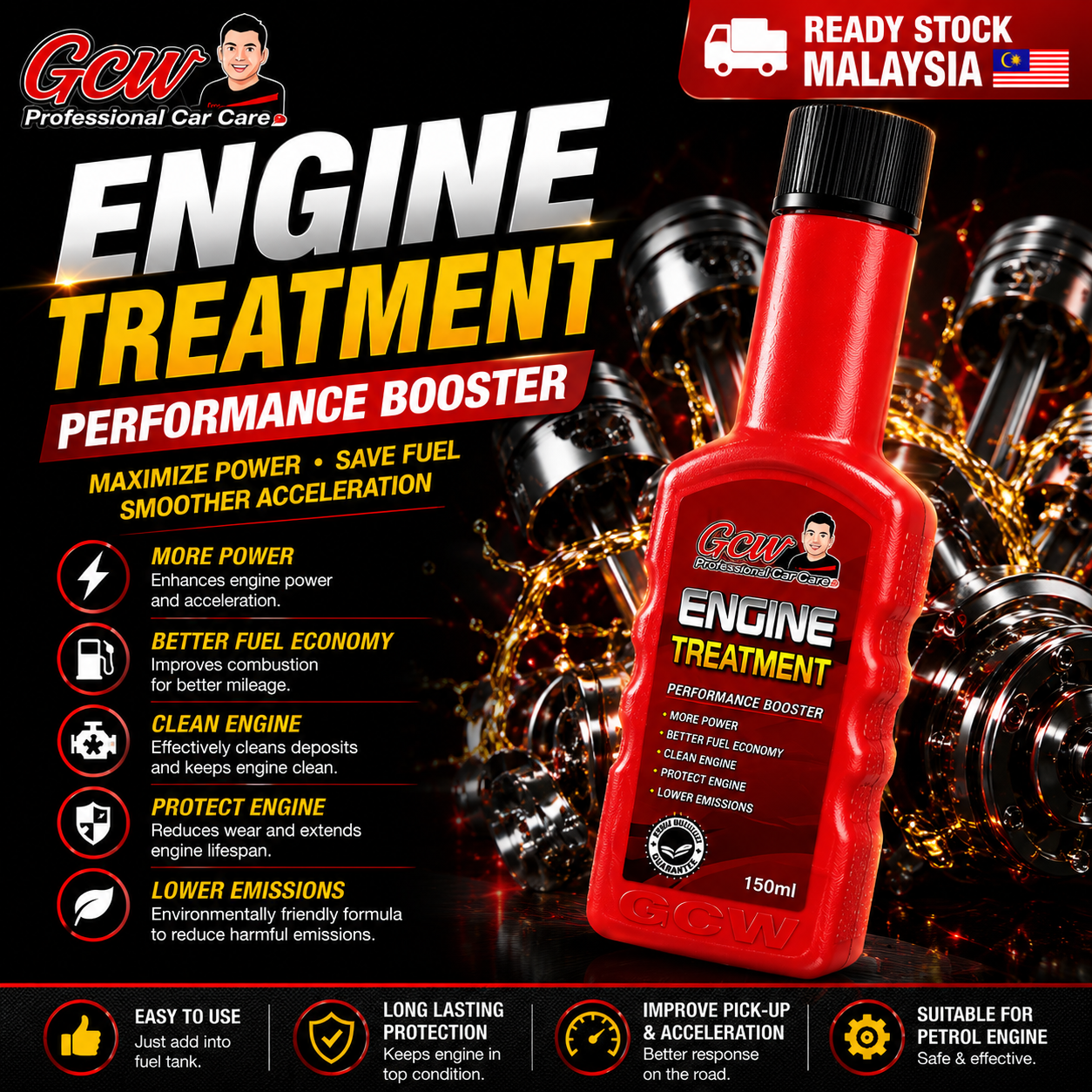 GCW Automotive Engine Treatment ✖️1