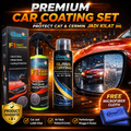 GCW Premium Car Coating Set | Paint Coating + Glass Coating | Kereta Jadi Kilat | Free Microfiber Cloth