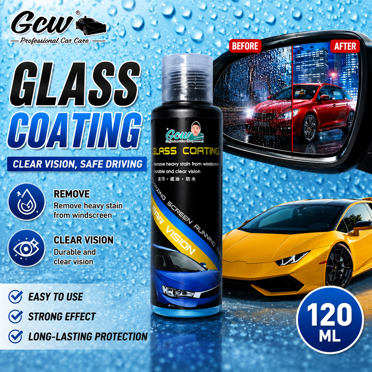 GCW Glass coating 120ML