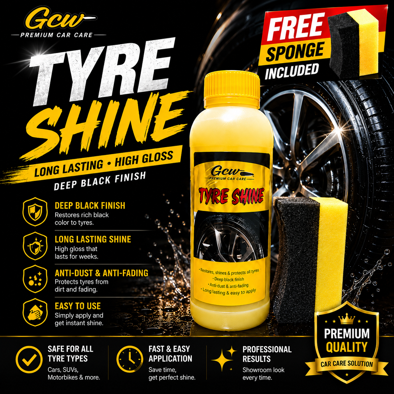 GCW TYRE SHINE