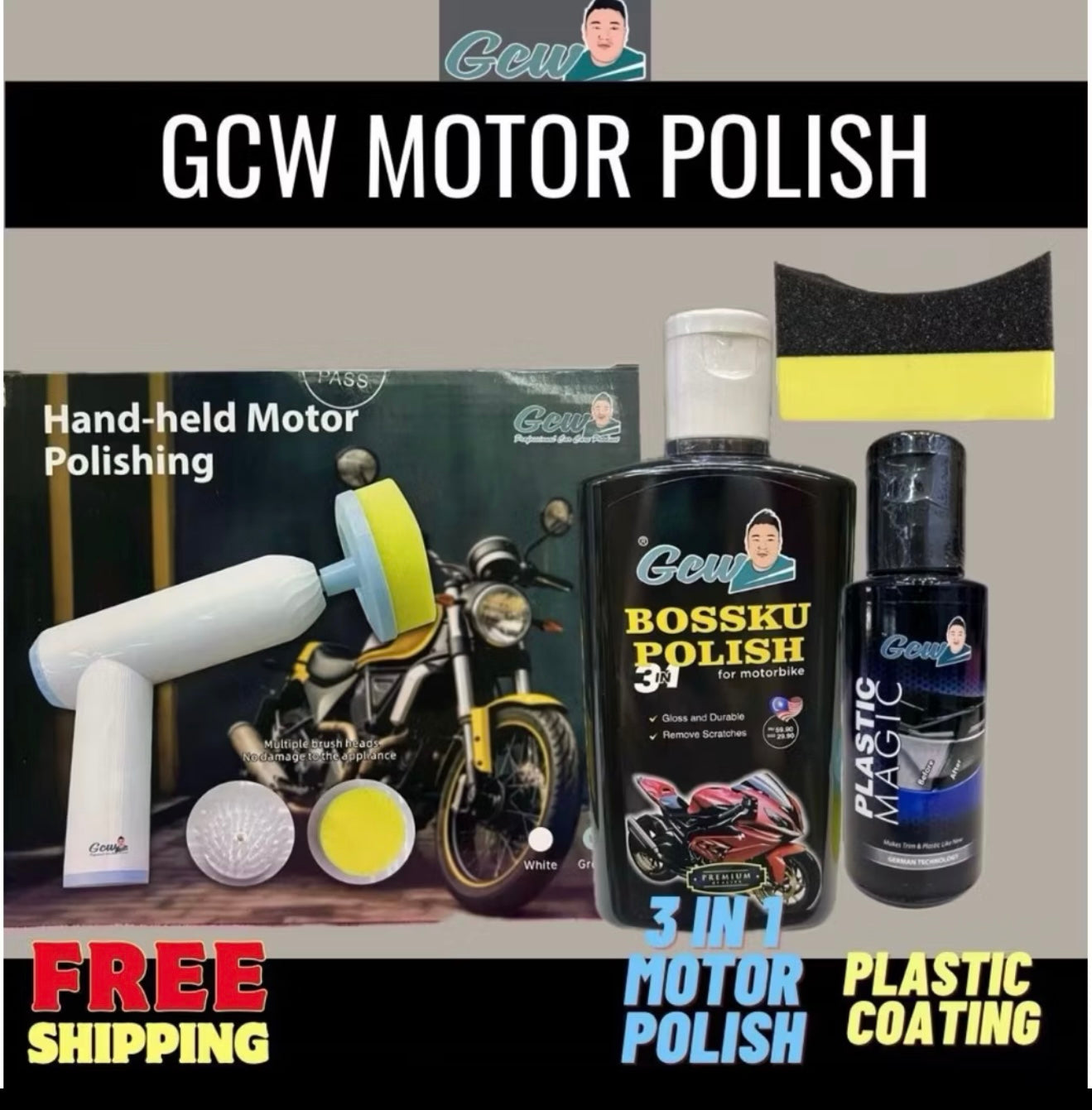 GCW MOTOR POLISH WITH POLISHING