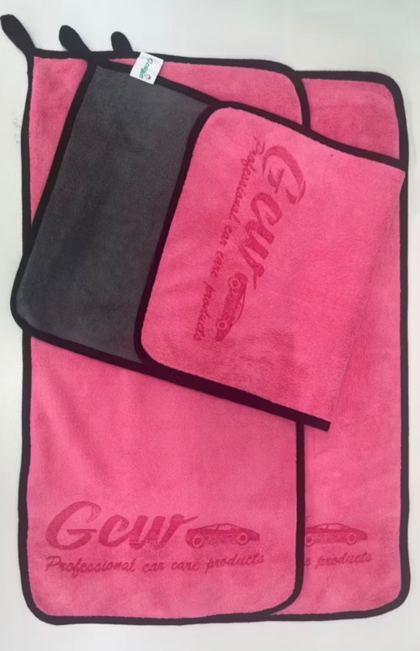 GCW 🔥600🔥GSM Washing Cloth Microfiber 3PC