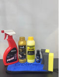 Dashboard Polish and plastic magic Set